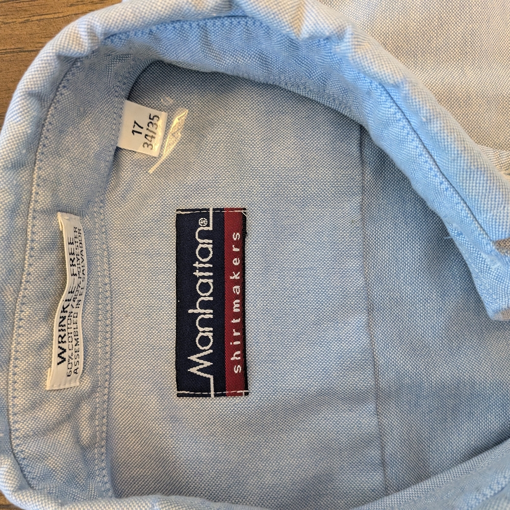 Manhattan Blue Shirt